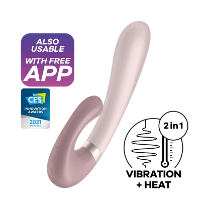 Heat Wave Vibrator - G-Spot Warming by Satisfyer - Boink Adult Boutique www.boinkmuskoka.com Canada