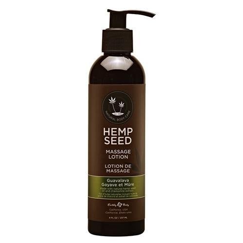 Hemp Seed Massage Lotion - It's time to UP your Moisturizer by Earthly Body - Boink Adult Boutique www.boinkmuskoka.com Canada