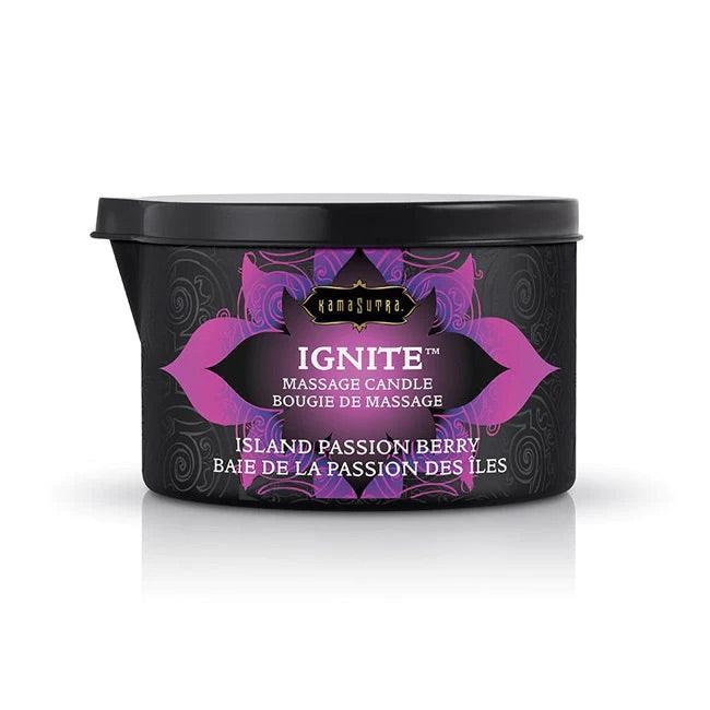 Ignite Massage Oil Candle - Various Scents - Boink Adult Boutique www.boinkmuskoka.com Canada