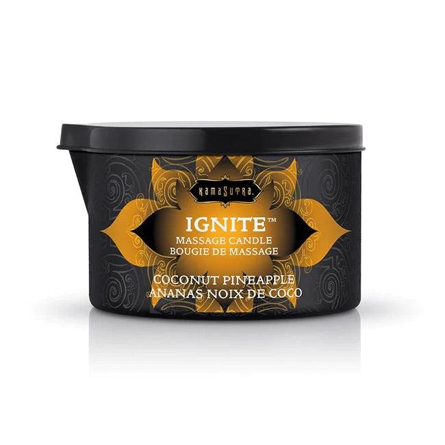 Ignite Massage Oil Candle - Various Scents - Boink Adult Boutique www.boinkmuskoka.com Canada