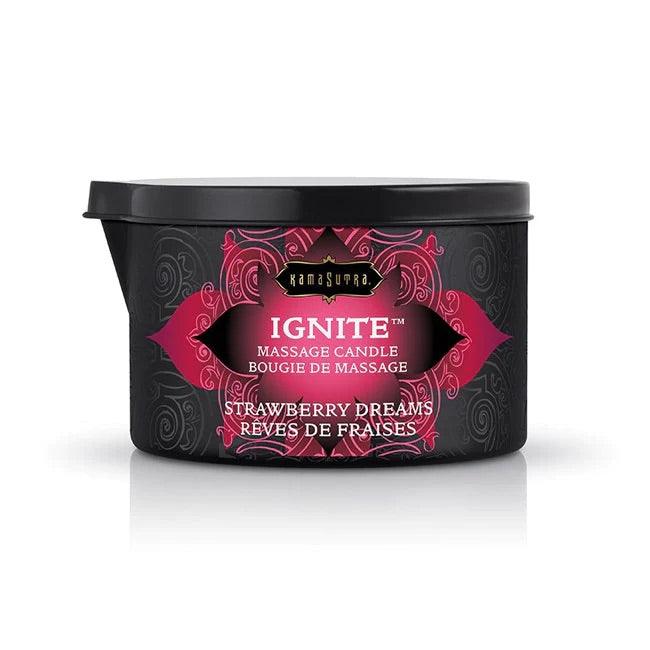 Ignite Massage Oil Candle - Various Scents - Boink Adult Boutique www.boinkmuskoka.com Canada