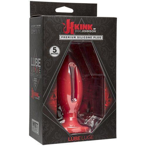 Kink 5 Inch Lube Luge - Wet Works Premium Silicone Plug - Boink Adult Boutique www.boinkmuskoka.com Canada