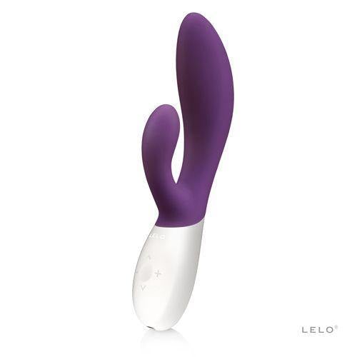 Lelo - Ina Wave Rechargeable Dual Action Rabbit Vibrator - Boink Adult Boutique www.boinkmuskoka.com Canada