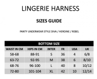 Lingerie Heroine | Thong Back by Strap-On Harness | Strap-On-Me - Boink Adult Boutique www.boinkmuskoka.com Canada