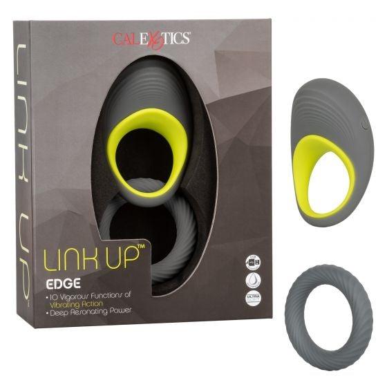 Link Up Edge - Vibrating Cock Ring Set - Boink Adult Boutique www.boinkmuskoka.com Canada