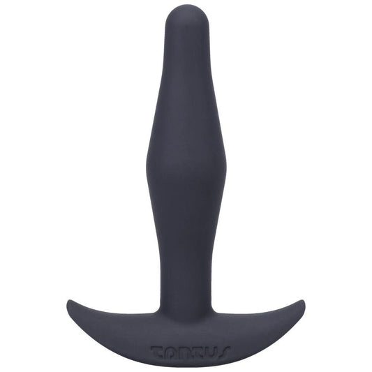 Little Flirt Non-Vibrating Silicone Butt Plug - Black by Tantus - Boink Adult Boutique www.boinkmuskoka.com Canada