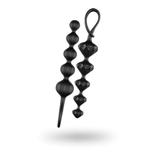 Love Beads Black (Set of 2) by Satisfyer - Boink Adult Boutique www.boinkmuskoka.com Canada