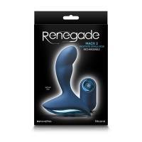 Mach II - Prostate Massager - Remote Control - Blue - Boink Adult Boutique www.boinkmuskoka.com Canada