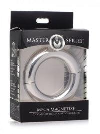 Mega Magnetize Stainless Steel Magnetic Cock Ring | Master Series - Boink Adult Boutique www.boinkmuskoka.com Canada