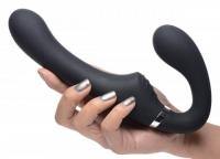 Mighty Rider 10X Vibrating Silicone Strapless Strap-On by XR Brands - Boink Adult Boutique www.boinkmuskoka.com Canada