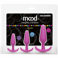 Naughty 1 - Anal Trainer Set - 3 Anal Plug Set by Mood - Boink Adult Boutique www.boinkmuskoka.com Canada