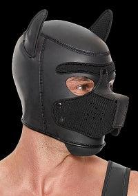 Neoprene Puppy Hood - Black - Ouch! - Boink Adult Boutique www.boinkmuskoka.com Canada