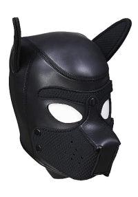 Neoprene Puppy Hood - Black - Ouch! - Boink Adult Boutique www.boinkmuskoka.com Canada