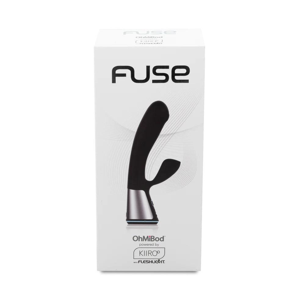 OHMIBOD - FUSE Dual-Stim Rabbit Massager with Bluetooth by Kiiroo - Boink Adult Boutique www.boinkmuskoka.com Canada