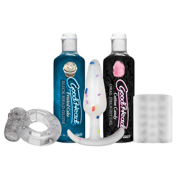 Party Pack - 5 Piece Oral Pleasure Pack by Goodhead - Boink Adult Boutique www.boinkmuskoka.com Canada