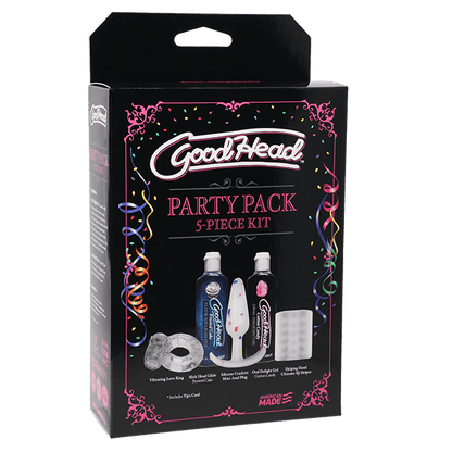 Party Pack - 5 Piece Oral Pleasure Pack by Goodhead - Boink Adult Boutique www.boinkmuskoka.com Canada