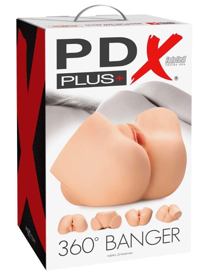 PDX Plus 360 Banger - Light - Boink Adult Boutique www.boinkmuskoka.com Canada