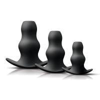 Peeker Kit - 3 Sizes - Anal Plug Peekers - Black - Boink Adult Boutique www.boinkmuskoka.com Canada