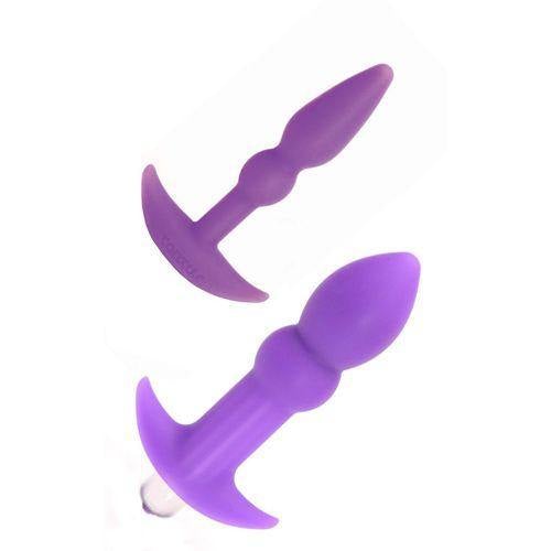 Perfect Plug 3 Piece Anal Kit - Purple by Tantus - Boink Adult Boutique www.boinkmuskoka.com Canada