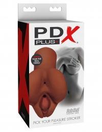 Pick Your Pleasure Double Hole Stroker Masturbator by PDX Plus - Boink Adult Boutique www.boinkmuskoka.com Canada