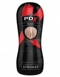 Pipedream - PDX Elite Vibrating Stroker Pussy - Boink Adult Boutique www.boinkmuskoka.com Canada