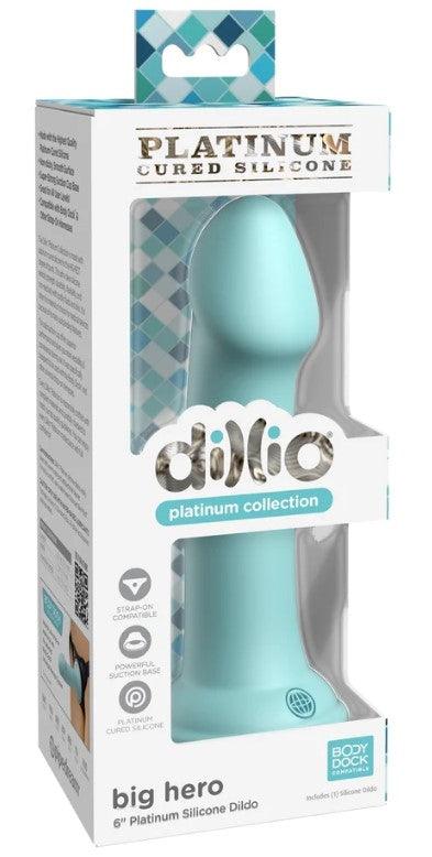 Platinum Big Hero 6 inch Dildo by Dillio - Boink Adult Boutique www.boinkmuskoka.com Canada