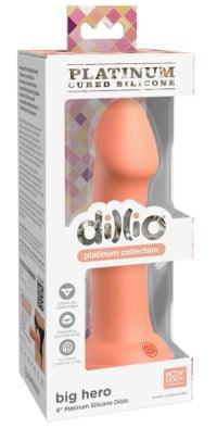 Platinum Big Hero 6 inch Dildo by Dillio - Boink Adult Boutique www.boinkmuskoka.com Canada