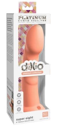 Platinum Super Eight 8 inch Dildo by Dillio - Boink Adult Boutique www.boinkmuskoka.com Canada