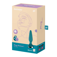 Plug-ilicious 1 - Rechargeable Plug by Satisfyer - Boink Adult Boutique www.boinkmuskoka.com Canada