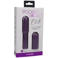 Pocket Rocket - Elite - Rechargeable Mini-Vibe with Removable Sleeve - 3 Colours - Boink Adult Boutique www.boinkmuskoka.com Canada