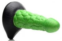 Radioactive Reptile Thick Scaly Silicone Fantasy Dildo by Creature Cocks - Boink Adult Boutique www.boinkmuskoka.com Canada