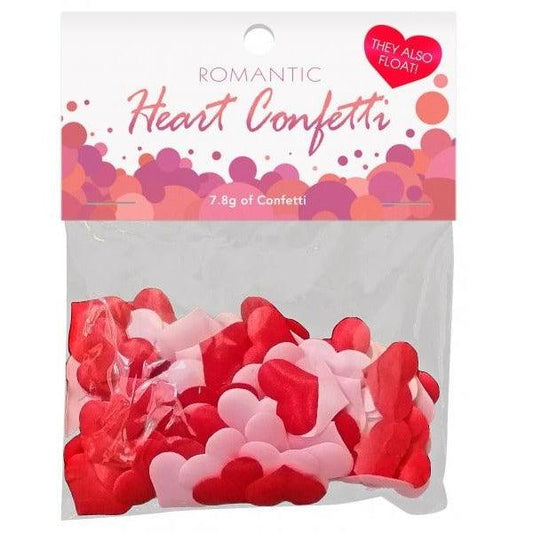 Romantic Heart Confetti by Bath Romance - Boink Adult Boutique www.boinkmuskoka.com Canada