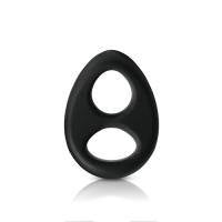 Romeo Soft C-Ring - Black - Boink Adult Boutique www.boinkmuskoka.com Canada