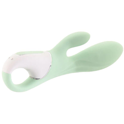 Satisfyer Air Pump Bunny 5+ Vibe In Mint - Inflatable Rabbit Vibe - Boink Adult Boutique www.boinkmuskoka.com Canada