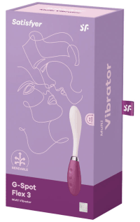 Satisfyer G-Spot Flex 3 Bendable Vibrator - Boink Adult Boutique www.boinkmuskoka.com Canada