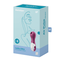 Satisfyer Lucky Libra in Purple - Air Pulse Stimulator + Vibration - Boink Adult Boutique www.boinkmuskoka.com Canada