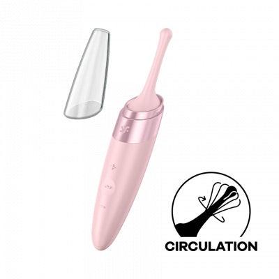 Satisfyer Twirling Delight - Soft, Precise Clitoral & Nipple Vibe - 2 Colours - Boink Adult Boutique www.boinkmuskoka.com Canada