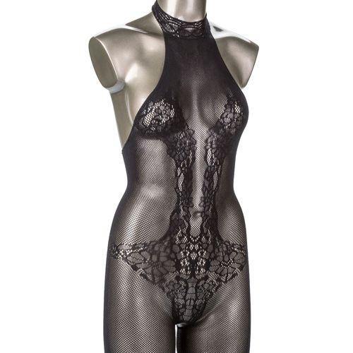 Scandal Halter Lace Body Suit - Boink Adult Boutique www.boinkmuskoka.com Canada