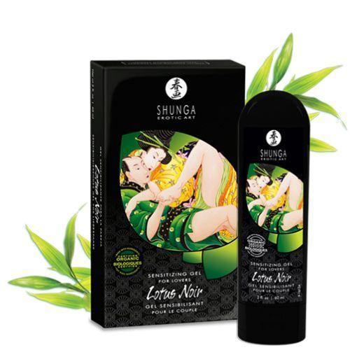 Shunga- Lotus Noir Sensitizing Gel for Lovers - Boink Adult Boutique www.boinkmuskoka.com Canada