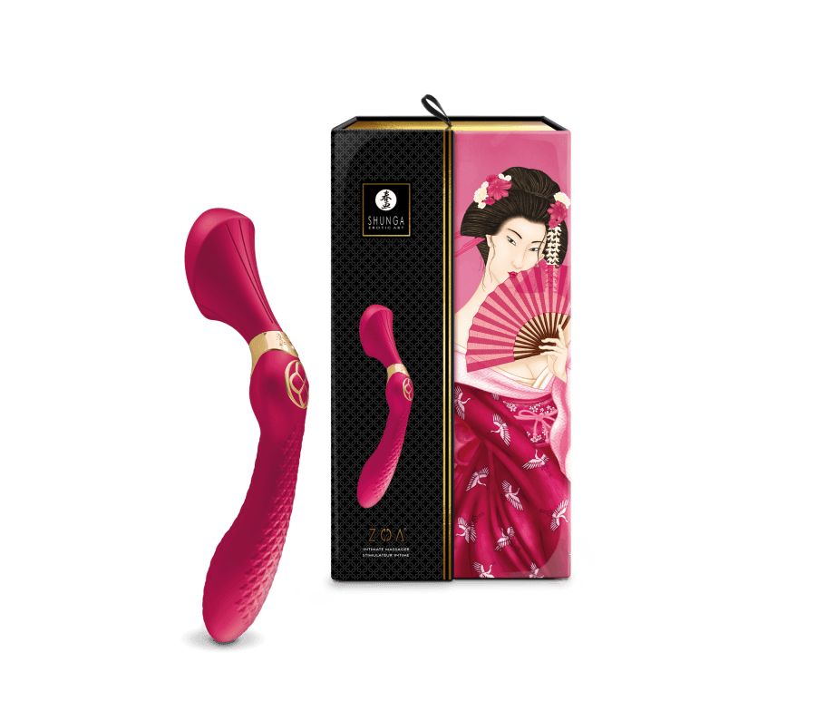 Shunga - ZOA Wand vibrator - 3 Colours - Boink Adult Boutique www.boinkmuskoka.com Canada