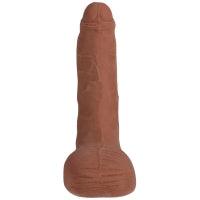 Signature Cocks - Leo Vice - 7.5 Inch ULTRASKYN Cock with Removable Vac-U-Lock Suction Cup - Caramel - Boink Adult Boutique www.boinkmuskoka.com Canada