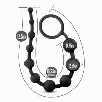 Silicone 10 - Anal Beads by Anal Adventures - Boink Adult Boutique www.boinkmuskoka.com Canada