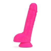 Silicone Dual Density Cock w Balls Dildo by Neo Elite - Boink Adult Boutique www.boinkmuskoka.com Canada