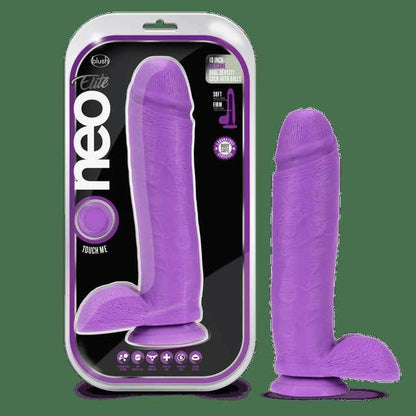 Silicone Dual Density Cock w Balls Dildo by Neo Elite - Boink Adult Boutique www.boinkmuskoka.com Canada