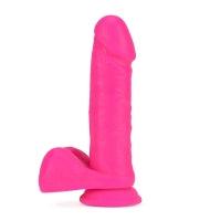 Silicone Dual Density Cock w Balls Dildo by Neo Elite - Boink Adult Boutique www.boinkmuskoka.com Canada