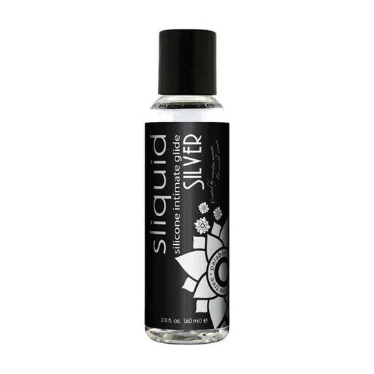 Silver Silicone Lubricant by Sliquid - Boink Adult Boutique www.boinkmuskoka.com Canada