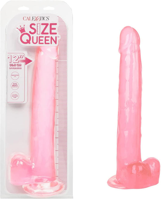 Size Queen Dong 12"/30.5 cm by Calexotics - 2 Colours - Boink Adult Boutique www.boinkmuskoka.com Canada