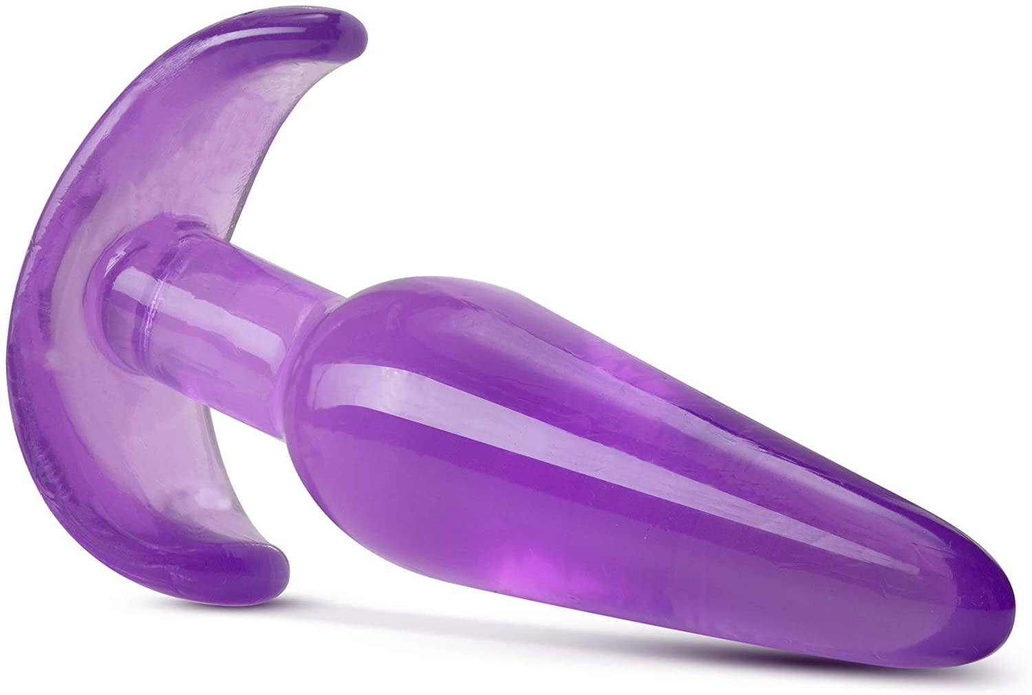 Slim Anal Plug in Purple by B Yours - Boink Adult Boutique www.boinkmuskoka.com Canada