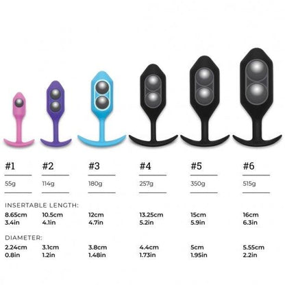 Snug Plug 2 | Weighted Plug | b-Vibe - Boink Adult Boutique www.boinkmuskoka.com Canada