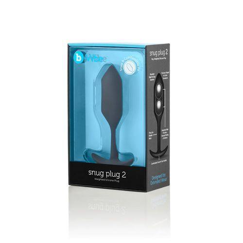 Snug Plug 2 | Weighted Plug | b-Vibe - Boink Adult Boutique www.boinkmuskoka.com Canada